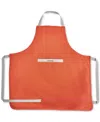 Caraway Cotton Apron In Perracotta