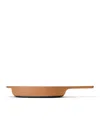 Caraway Enameled Cast Iron 10.5" Grill Pan In Rust