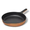 Caraway 10.5-inch Enameled Cast Iron Skillet In Rust