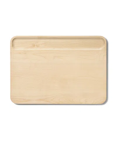 Caraway Home Large Birch Wood Cutting Board In Brown