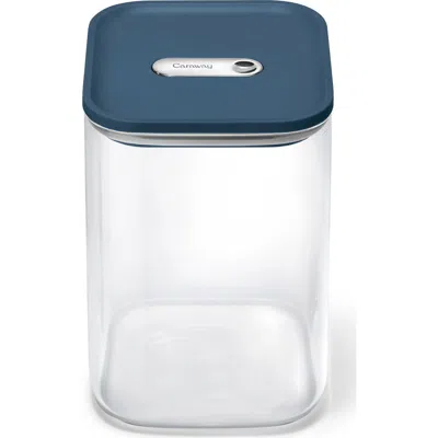 Caraway Large 4-quart Airtight Storage Container In Blue