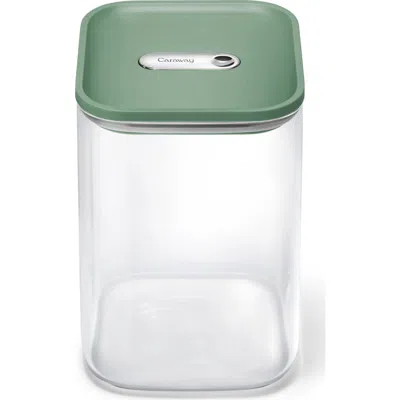 Caraway Large 4-quart Airtight Storage Container In Green