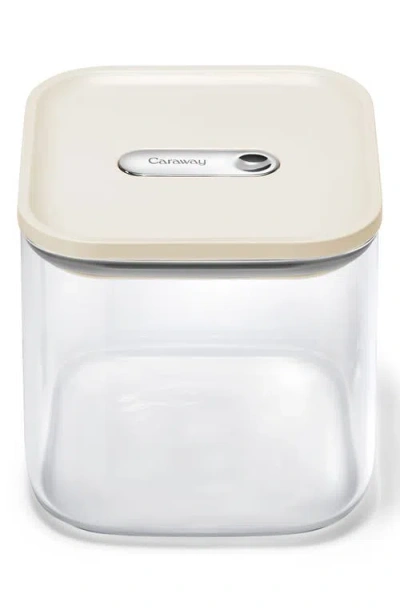 Caraway Medium 2.5-quart Airtight Storage Container In Neutral