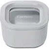 Caraway Mini Square Glass Food Storage Container In Gray