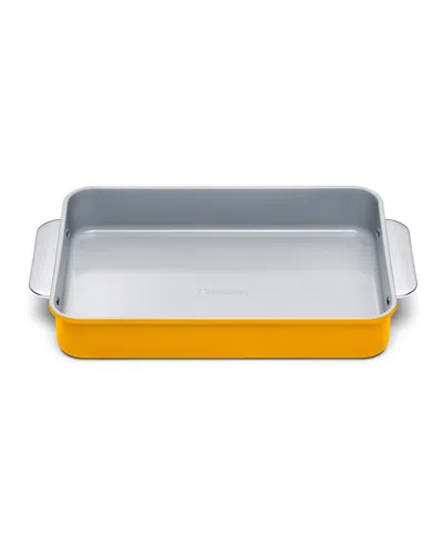 Caraway Non-stick Brownie Pan With Handle In Yellow