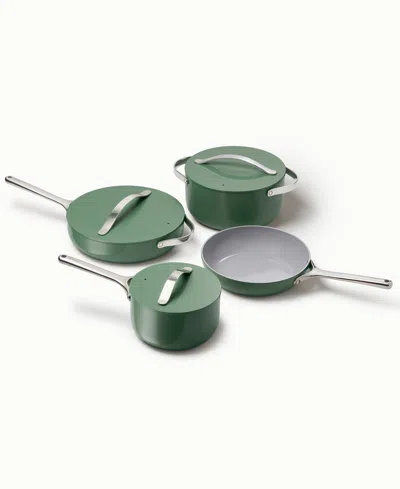 CARAWAY NON-STICK CERAMIC 12 PIECE COOKWARE SET