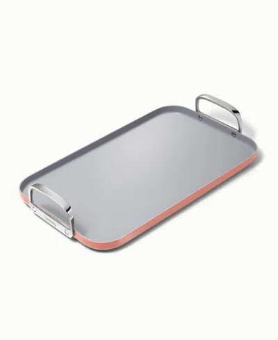 CARAWAY NON-STICK CERAMIC-COATED 20" DOUBLE BURNER GRIDDLE
