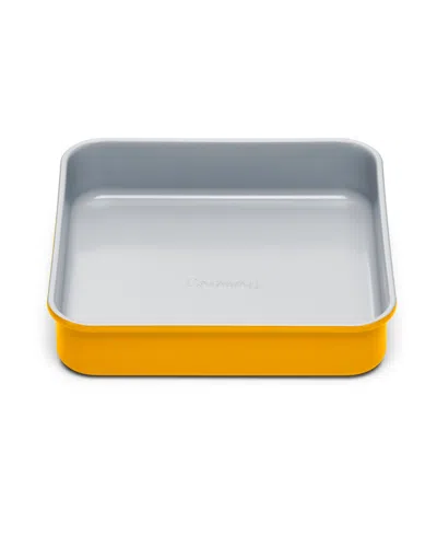 Caraway Non-stick Square Cake Pan In Marigold