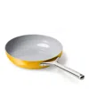 Caraway Non Toxic Ceramic Non Stick Frying Pan In Marigold