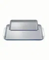 Caraway Nonstick Ceramic 2-piece Baking Sheet Duo In Navy