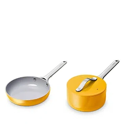 CARAWAY NONSTICK CERAMIC MINI FRY PAN & MINI SAUCE PAN SET