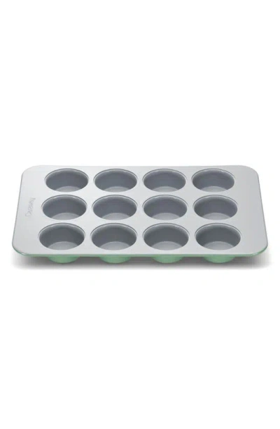 Caraway Nonstick Muffin Pan In Sage