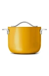 Caraway Nonstick Ceramic Petite 2-quart Cooker With Lid In Marigold