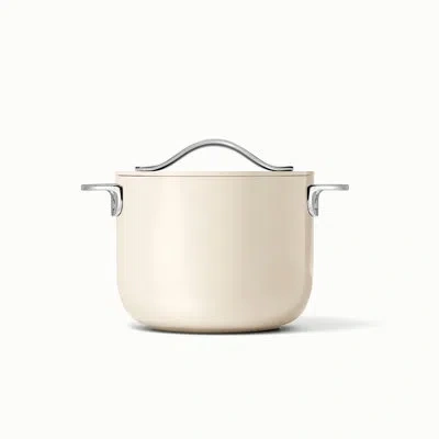 Caraway Nonstick Ceramic Petite Cooker W/ Lid In Cream
