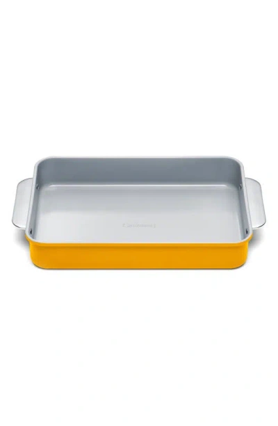 Caraway Rectangular Nonstick Pan In Marigold