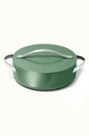 Caraway Nonstick Ceramic Rondeau Pan & Lid In Sage