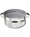 Caraway Large Stainless Steel Steamer In Silver