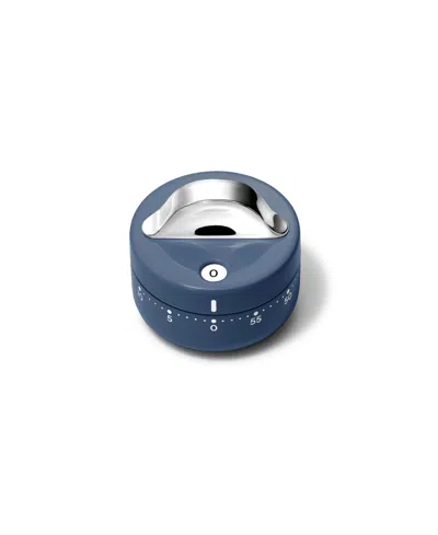 Caraway Premium Mechanical 2.24" Kitchen Timer In Navy