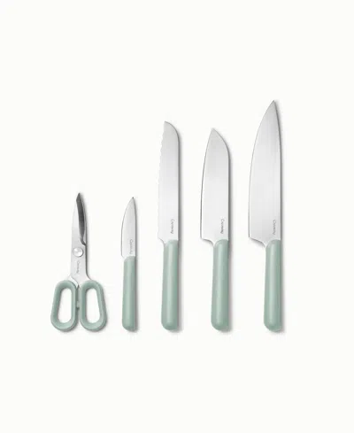 CARAWAY STAINLESS STEEL 5 PIECE KNIFE SET