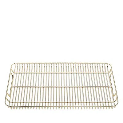 Caraway Stainless Steel Cooling Rack With Glossy Gold Handles