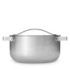 Caraway Stainless Steel Dutch Oven In Gray