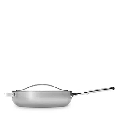 CARAWAY STAINLESS STEEL SAUTE PAN & LID