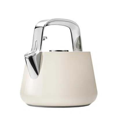 Caraway Stovetop Whistling Tea Kettle In Cream