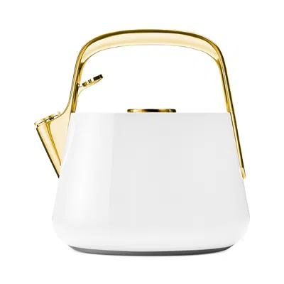 Caraway Stovetop Whistling Tea Kettle In White