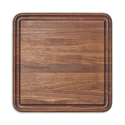 Caraway Walnut Square Butcher Block In Brown