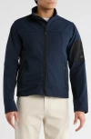 Carbon + Craft Bonded Woven Jacket In Blue
