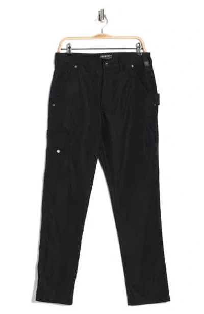 Carbon + Craft Water Resistant Technical Carpenter Joggers In Black