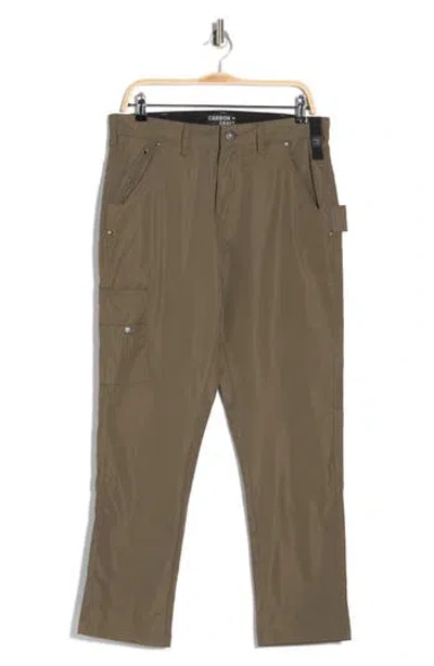 Carbon + Craft Water Resistant Technical Carpenter Joggers In Black