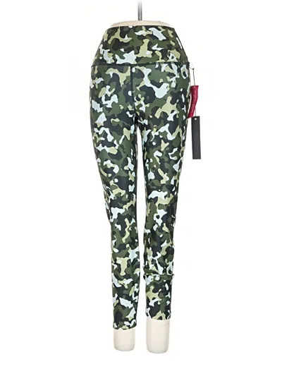 Pre-owned Carbon38 Active Pants In Green