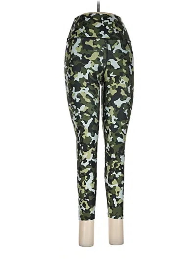 Pre-owned Carbon38 Active Pants In Green