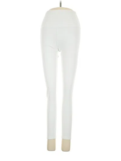 Pre-owned Carbon38 Active Pants In Ivory