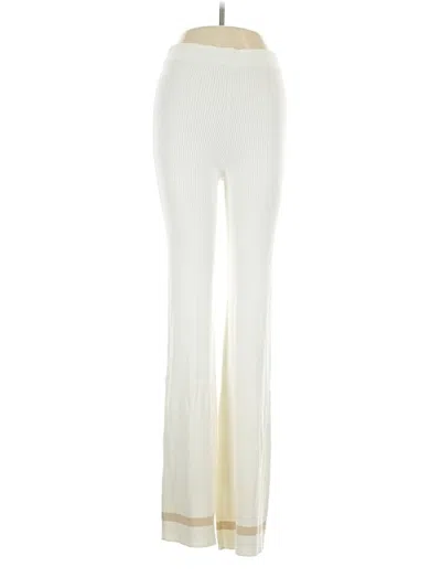 Pre-owned Carbon38 Active Pants In Ivory