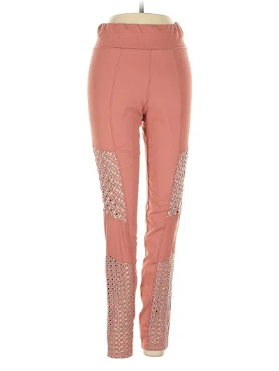 Pre-owned Carbon38 Active Pants In Pink