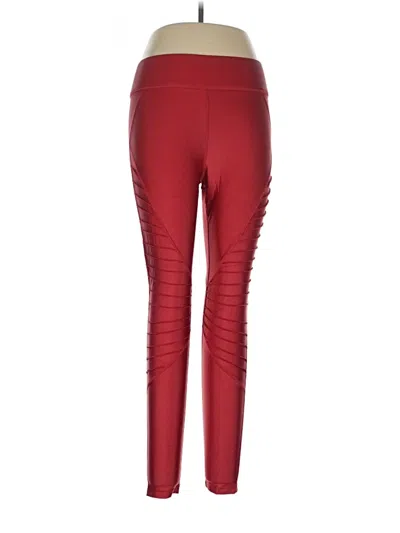 Pre-owned Carbon38 Active Pants In Red