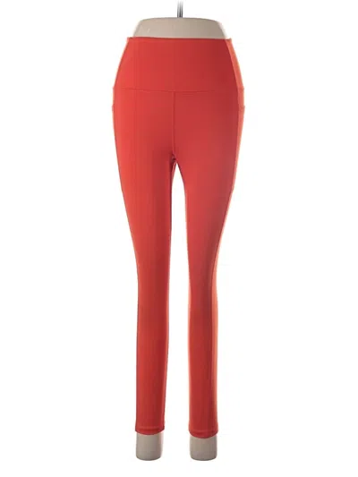 Pre-owned Carbon38 Active Pants In Red