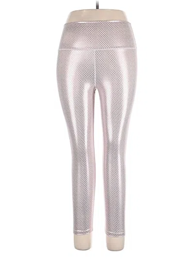 Pre-owned Carbon38 Active Pants In Silver