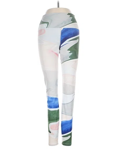 Pre-owned Carbon38 Active Pants In White