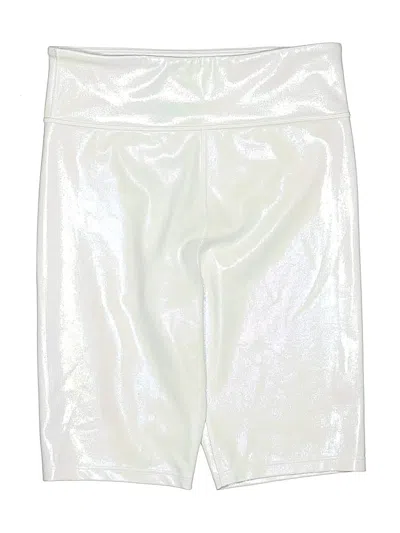 Pre-owned Carbon38 Athletic Shorts In Silver