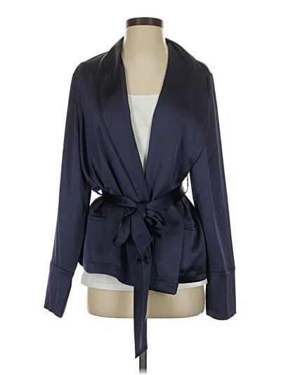 Pre-owned Carbon38 Blazer Jacket In Blue