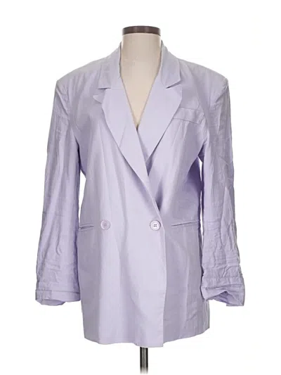 Pre-owned Carbon38 Blazer Jacket In Purple