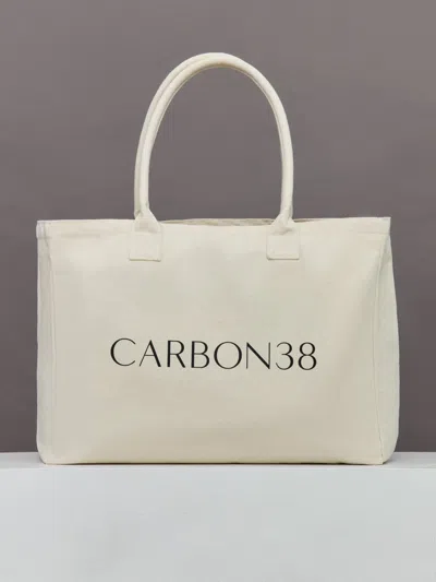 Carbon38 Canvas Tote In Natural