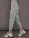 Carbon38 Cargo Jogger In Modal Luxe In Gray