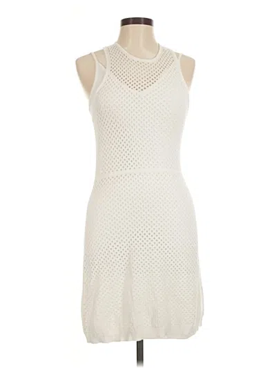 Pre-owned Carbon38 Casual Dress In Ivory