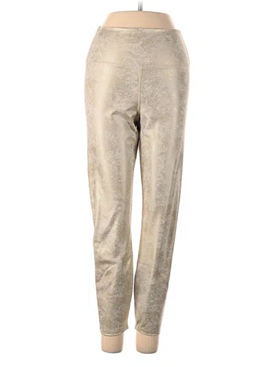 Pre-owned Carbon38 Casual Pants In Gold