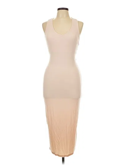 Pre-owned Carbon38 Cocktail Dress In Tan