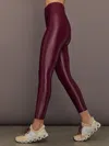 Carbon38 High Rise 7/8 Legging In Takara Shine In Purple